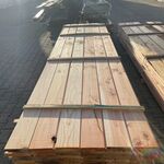 Ca. 96x Douglas Zweeds Rabat, 26x190mm, lengte 400cm